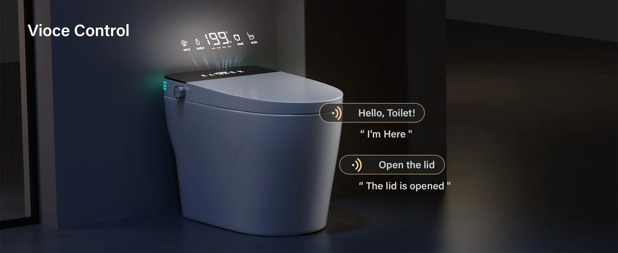 Smart Toilet with Built-in Bidet Smart Toilet with Built-in Bidet