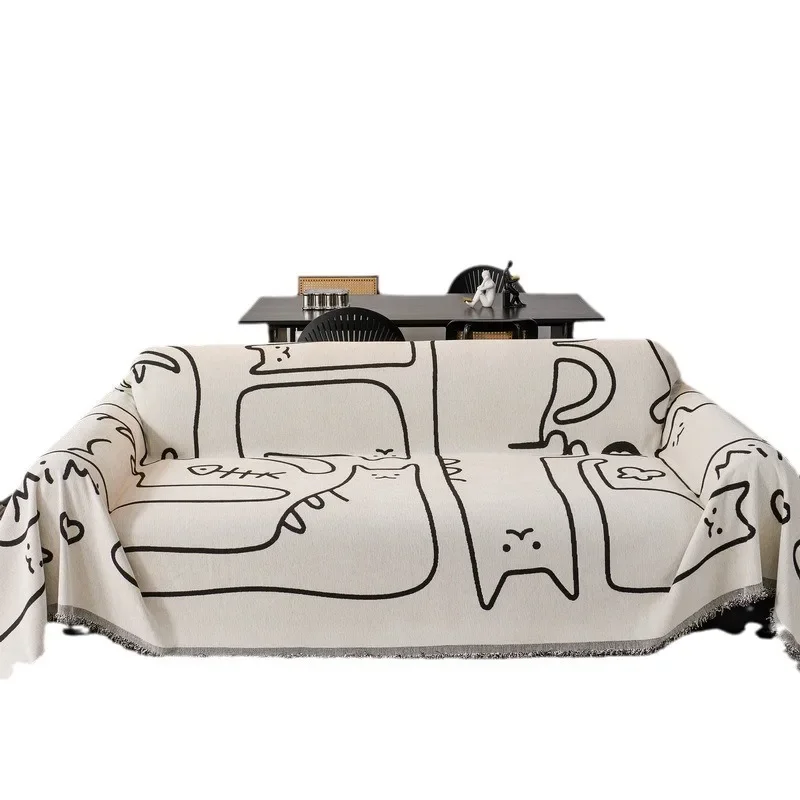All Seasons Universal Anti-cat Scratch Sofa Cover Sofa Blanket
