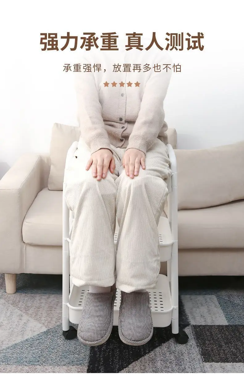 Four wheel rolling storage cart