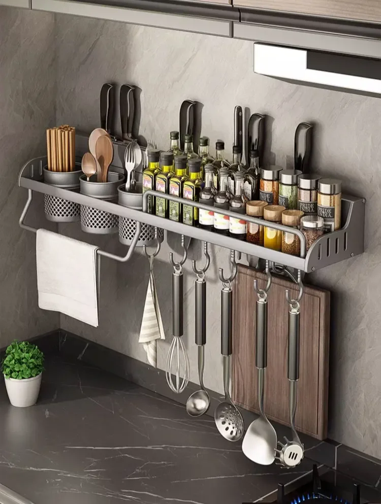Kitchen Storage Rack Multifunctional Cutting Board Holder