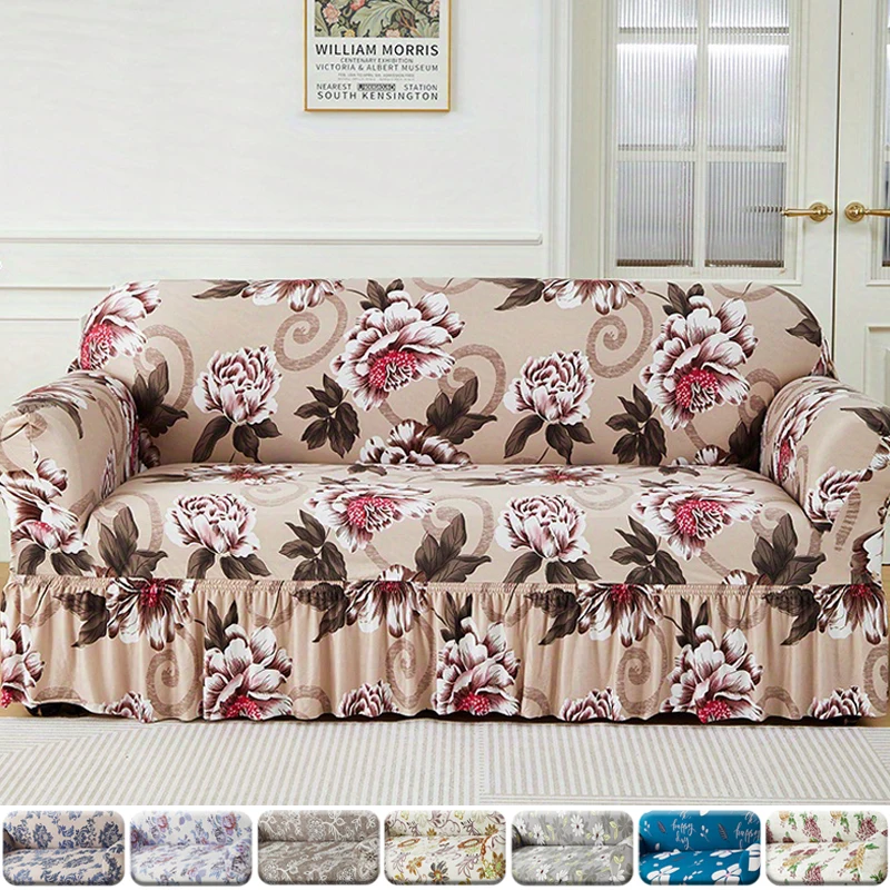 1pc Floral Printed Sofa Slipcover Non-slip Sofa Cover With Skirt LINENS & BEDDING Color : Color 07|Color 06|Color 05|Color 04|Color 11|Color 10|Color 09|Color 08|Color 03|Color 02|Color 01|Color 14|Color 13|Color 12 1pc Floral Printed Sofa Slipcover Non-slip Sofa Cover With Skirt LINENS & BEDDING Color : Color 07|Color 06|Color 05|Color 04|Color 11|Color 10|Color 09|Color 08|Color 03|Color 02|Color 01|Color 14|Color 13|Color 12