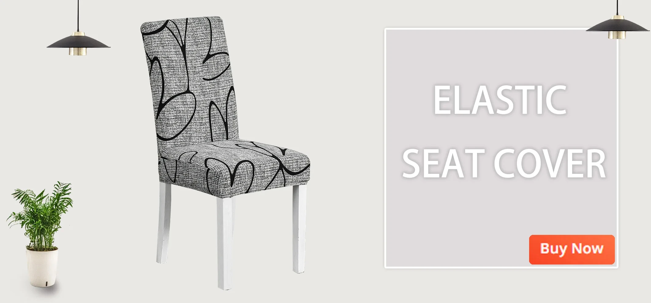 1pc Flower Printed Elastic Sofa Cover