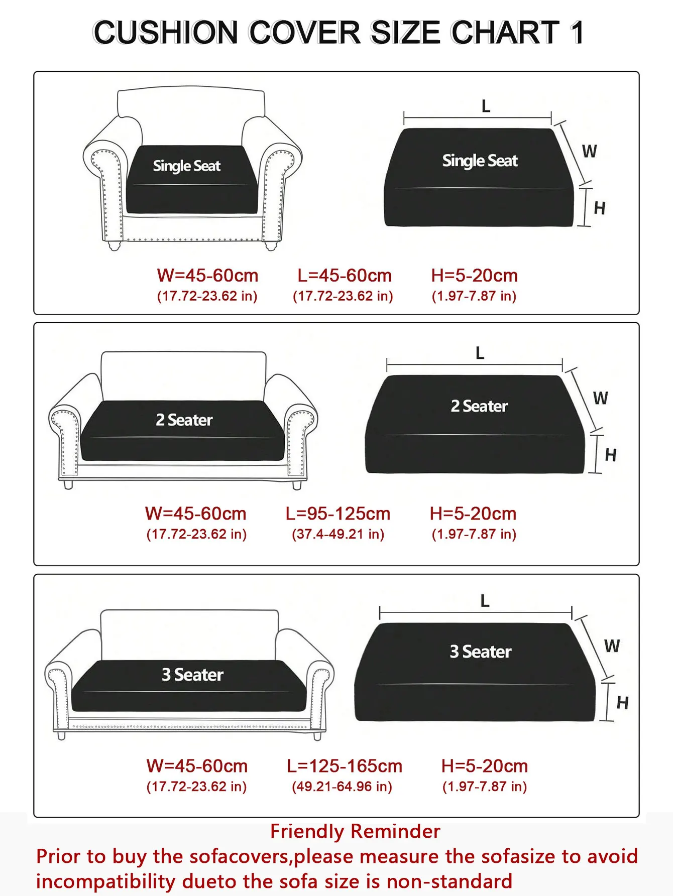 1pc Jacquard Stretch Sofa Cushion Cover LINENS & BEDDING Color : Color 01|Color 02|Color 03|Color 04|Color 05 1pc Jacquard Stretch Sofa Cushion Cover LINENS & BEDDING Color : Color 01|Color 02|Color 03|Color 04|Color 05