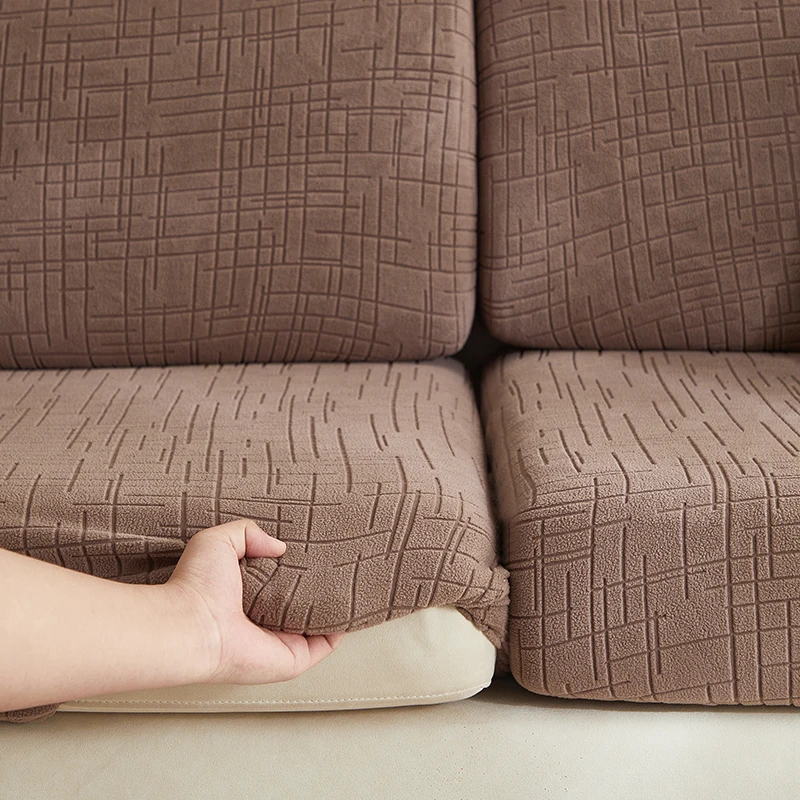 1pc Jacquard Stretch Sofa Cushion Cover 1pc Jacquard Stretch Sofa Cushion Cover