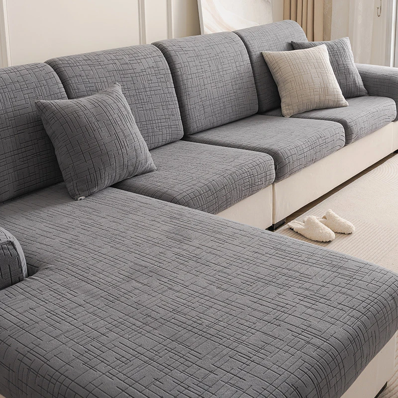 1pc Jacquard Stretch Sofa Cushion Cover LINENS & BEDDING Color : Color 01|Color 02|Color 03|Color 04|Color 05 1pc Jacquard Stretch Sofa Cushion Cover LINENS & BEDDING Color : Color 01|Color 02|Color 03|Color 04|Color 05