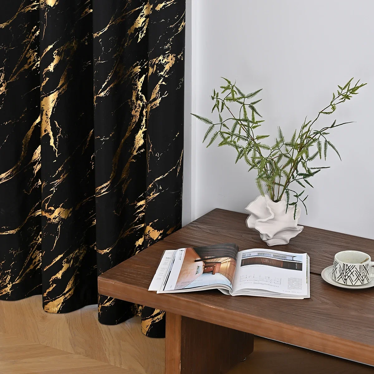 1pc/2pcs 100% Blackout Curtains 1pc/2pcs 100% Blackout Curtains