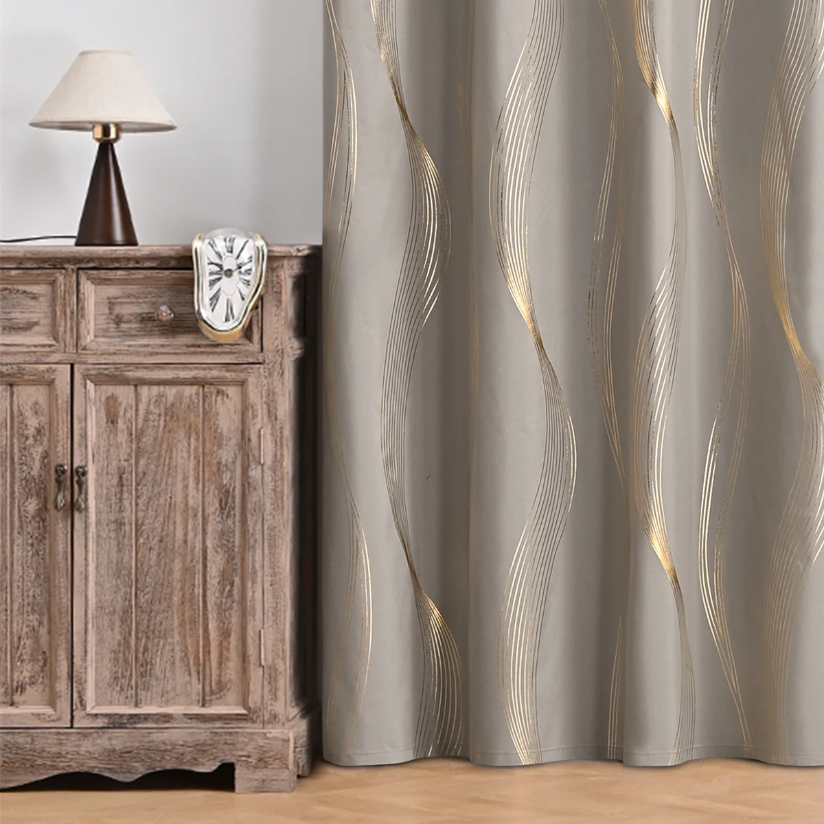 1pc/2pcs 100% Blackout Curtains 1pc/2pcs 100% Blackout Curtains