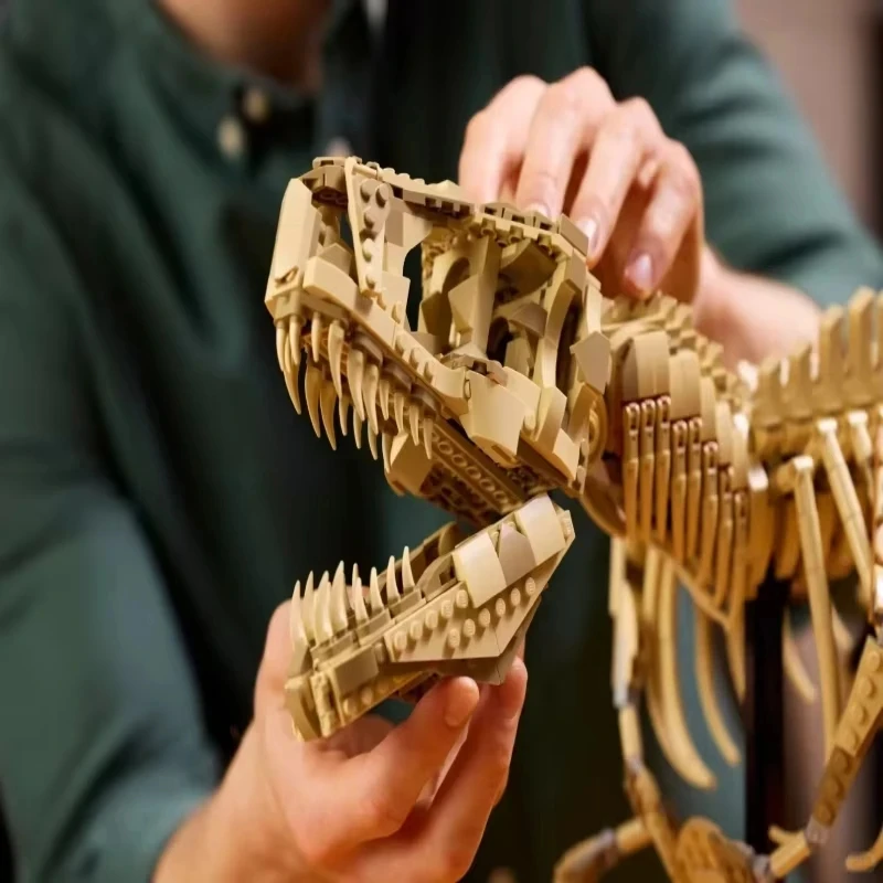 2025 New MOC 76968 Tyrannosaurus Rex Fossil Skeleton Model Home Decor FIGURINES & MINIATURES Size : nobox 2025 New MOC 76968 Tyrannosaurus Rex Fossil Skeleton Model Home Decor FIGURINES & MINIATURES Size : nobox
