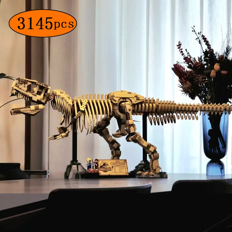 2025 New MOC 76968 Tyrannosaurus Rex Fossil Skeleton Model Home Decor 2025 New MOC 76968 Tyrannosaurus Rex Fossil Skeleton Model Home Decor