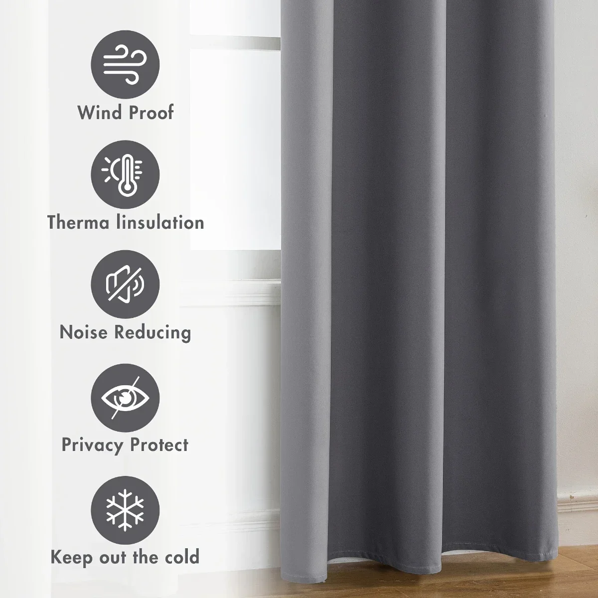 2pcs Modern 100% Blackout Curtain with Coated Lining, Curains for Bedroom, Living Room, Dining Room, Bathroom, Home Decor Size : W132cm x H213cm 2PCS|W132cm x H241cm 2PCS|W91cm x H213cm 2PCS|W132cm x H160cm 2PCS|W91cm x H160cm 2PCS|W91cm x H183cm 2PCS|W132cm x H274cm 2PCS|W91cm x H137cm 2PCS 2pcs Modern 100% Blackout Curtain with Coated Lining, Curains for Bedroom, Living Room, Dining Room, Bathroom, Home Decor Size : W132cm x H213cm 2PCS|W132cm x H241cm 2PCS|W91cm x H213cm 2PCS|W132cm x H160cm 2PCS|W91cm x H160cm 2PCS|W91cm x H183cm 2PCS|W132cm x H274cm 2PCS|W91cm x H137cm 2PCS