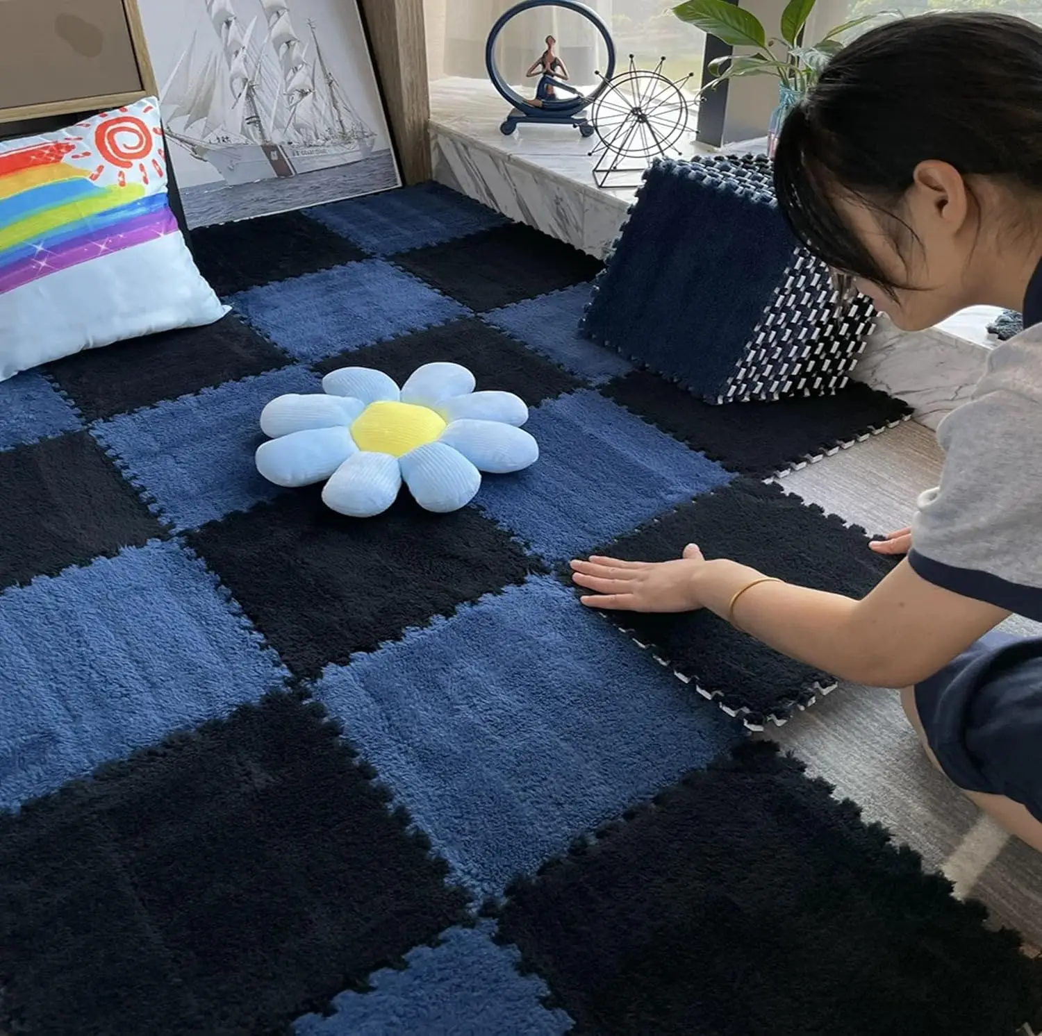 30*30CM Soft Plush Kids Carpet Baby Play Mat 10 PCS Puzzle Carpet LINENS & BEDDING Color : Grey Dark Blue|Camel Dark Blue|White Grey|Dark Blue Black|Pink|Dark Blue|Grey|Camel|White|Mint Green|Watermelon Red|Grass Green|Coffee|Black|Blue|Light Blue 30*30CM Soft Plush Kids Carpet Baby Play Mat 10 PCS Puzzle Carpet LINENS & BEDDING Color : Grey Dark Blue|Camel Dark Blue|White Grey|Dark Blue Black|Pink|Dark Blue|Grey|Camel|White|Mint Green|Watermelon Red|Grass Green|Coffee|Black|Blue|Light Blue