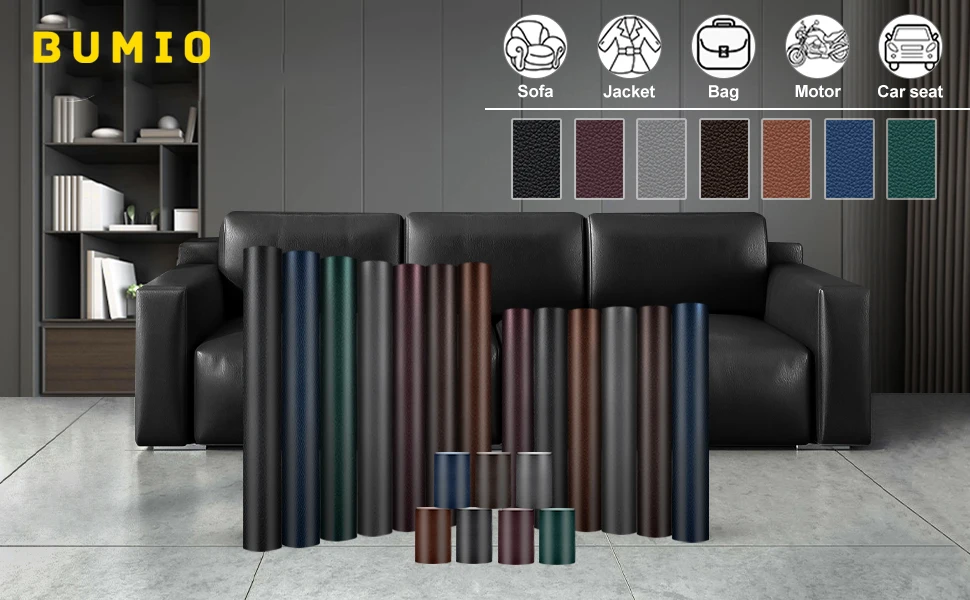 35-200cm Self Adhesive Leather Genuine Repair Patch