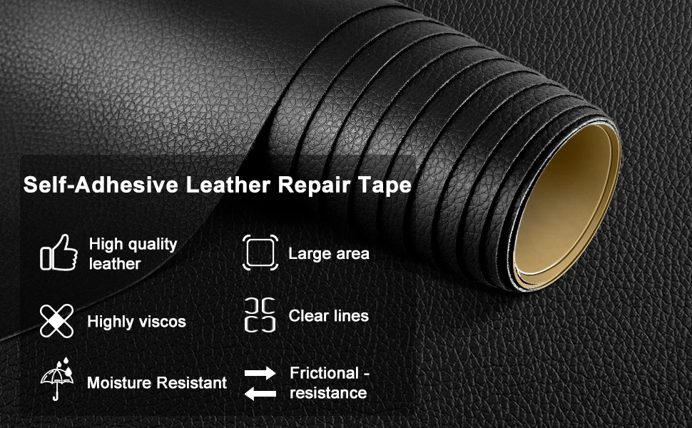 35-200cm Self Adhesive Leather Genuine Repair Patch