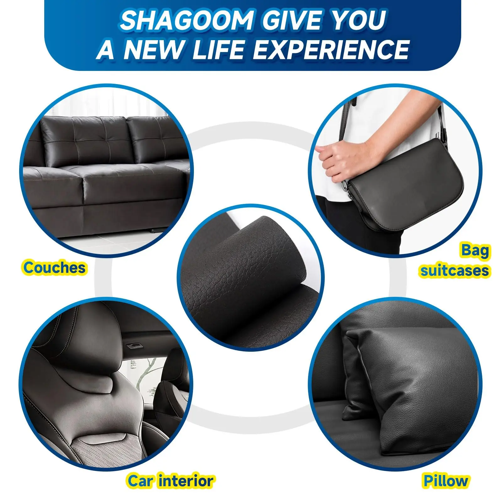 35-200cm Self Adhesive Leather Genuine Repair Patch