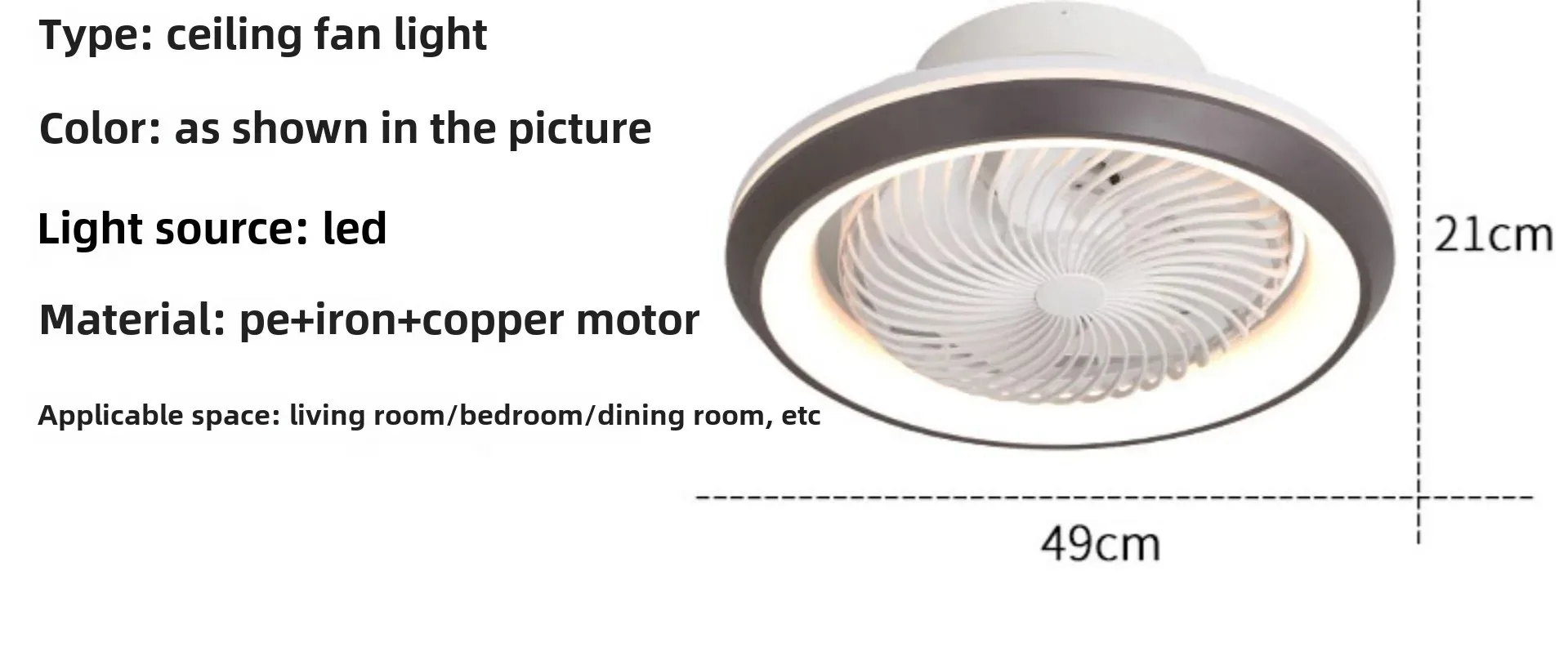 360° Degree Rotating Electric Circulite ceiling Fan 360° Degree Rotating Electric Circulite ceiling Fan