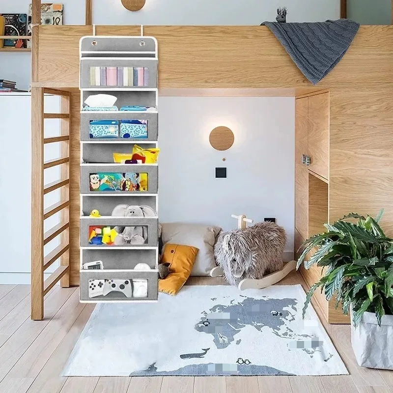 5-Shelf Hanging Storage Organizer BATHROOM SHELVES Color : 5 grids grey 5-Shelf Hanging Storage Organizer BATHROOM SHELVES Color : 5 grids grey