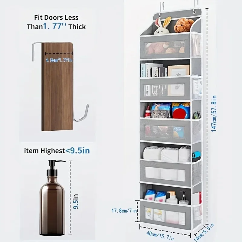 5-Shelf Hanging Storage Organizer