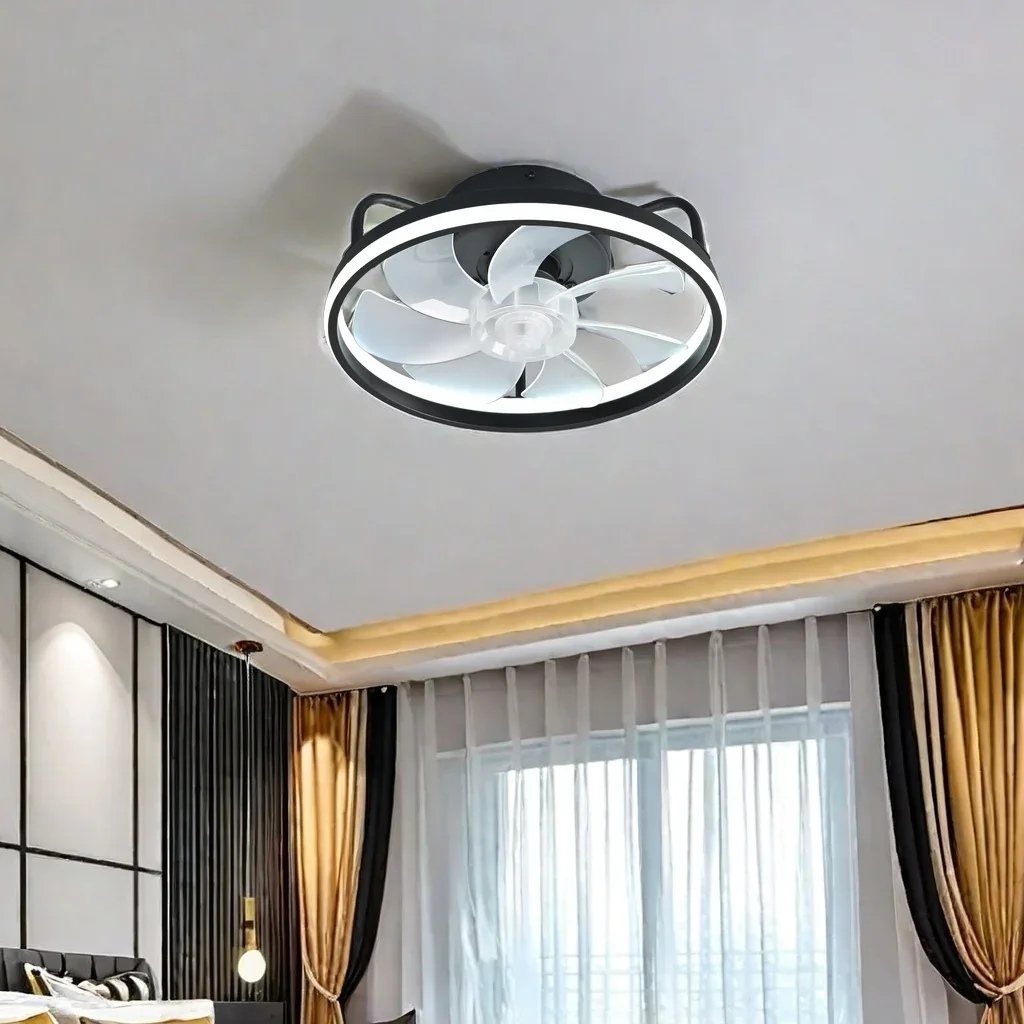 55W Ceiling Fan With Light Ceiling LED Light Fan with Remote 55W Ceiling Fan With Light Ceiling LED Light Fan with Remote