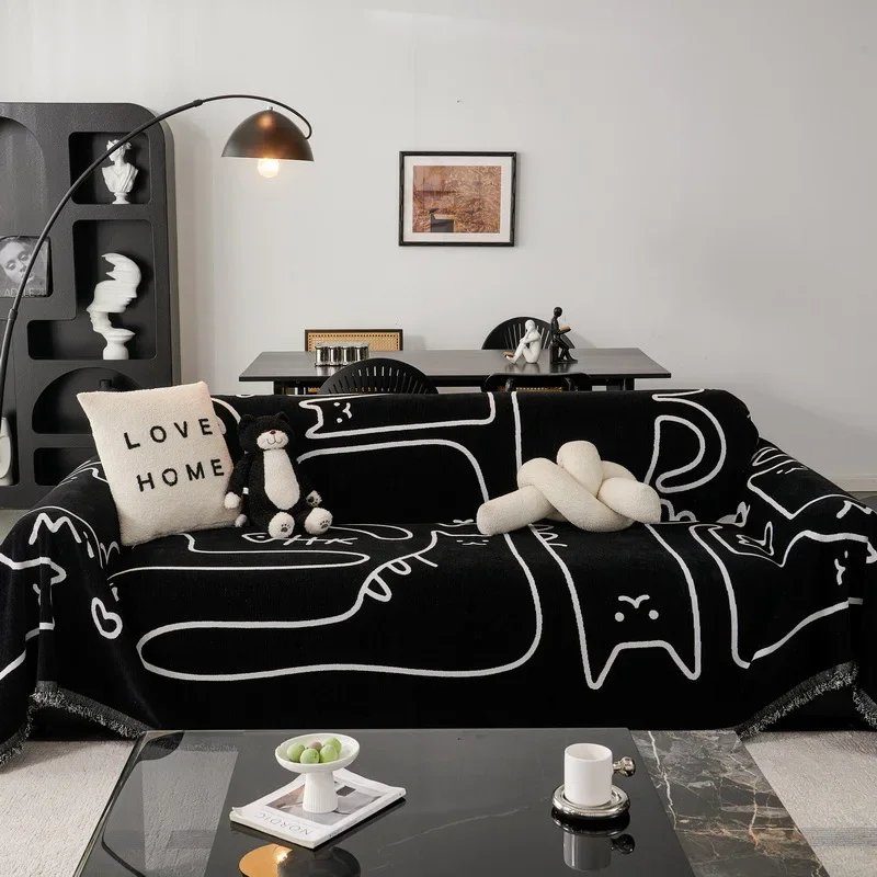 All Seasons Universal Anti-cat Scratch Sofa Cover Sofa Blanket