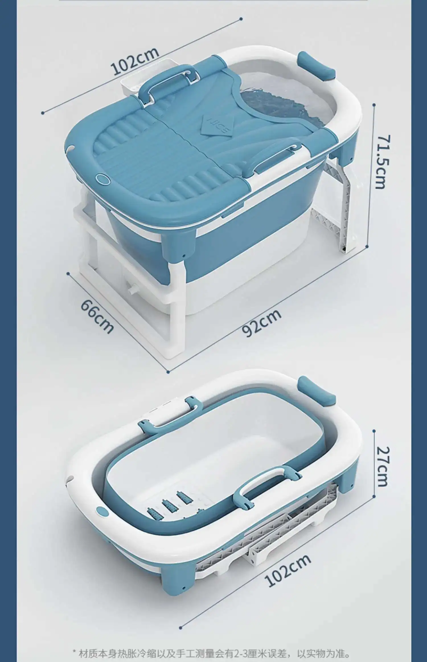 Body Sauna Adult Folding Bathtub