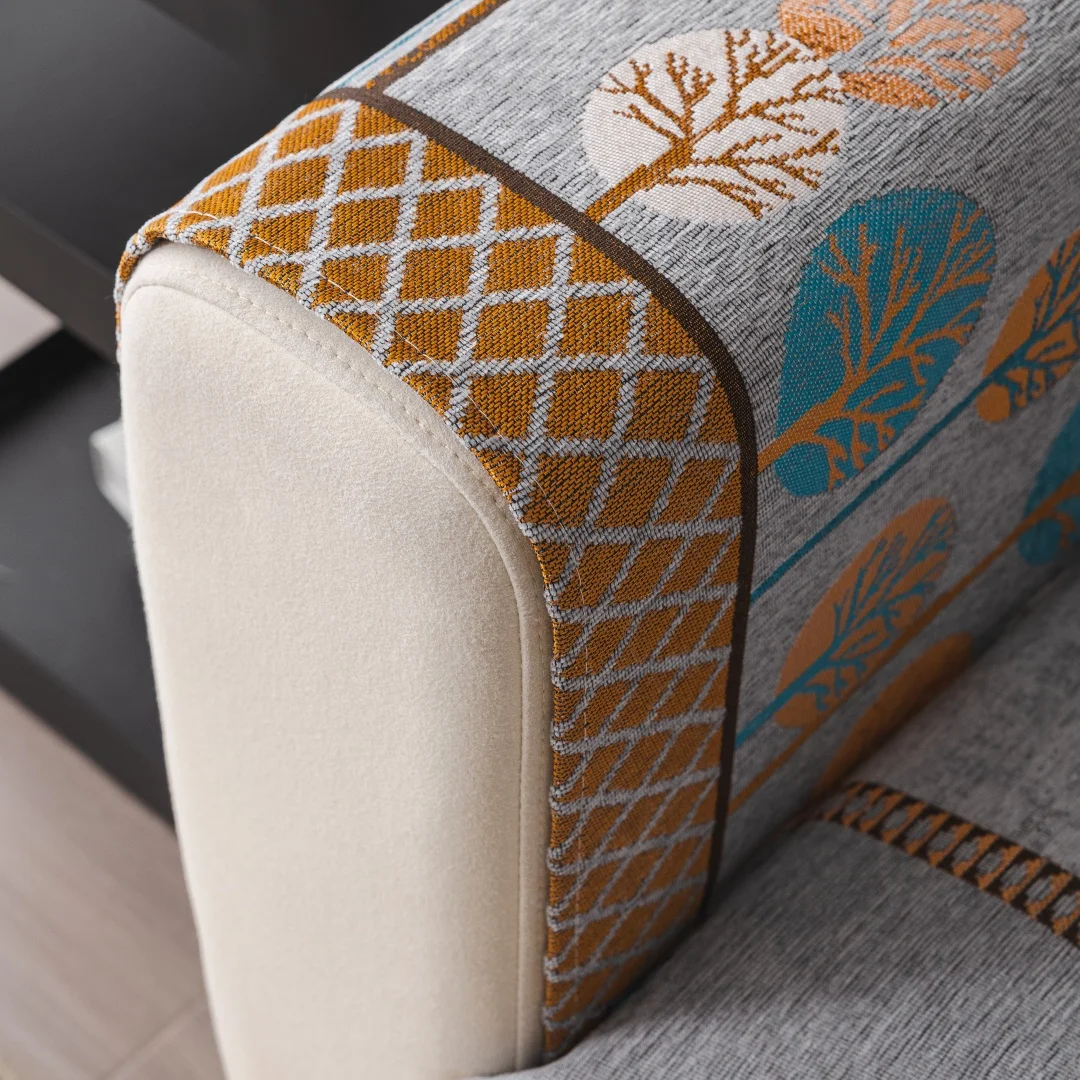 Boho Full Moon Tree Jacquard Chenille Sofa Cover for Living Room LINENS & BEDDING Color : Orange|Green|Blue|Light Grey|Grey Boho Full Moon Tree Jacquard Chenille Sofa Cover for Living Room LINENS & BEDDING Color : Orange|Green|Blue|Light Grey|Grey