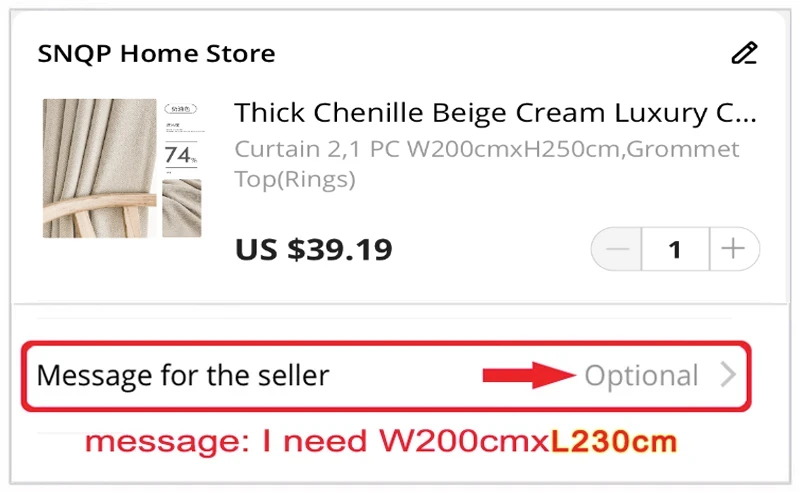 Custom Size 1Pc Hook 100% Blackout Curtains for Living Room Bedroom Custom Size 1Pc Hook 100% Blackout Curtains for Living Room Bedroom