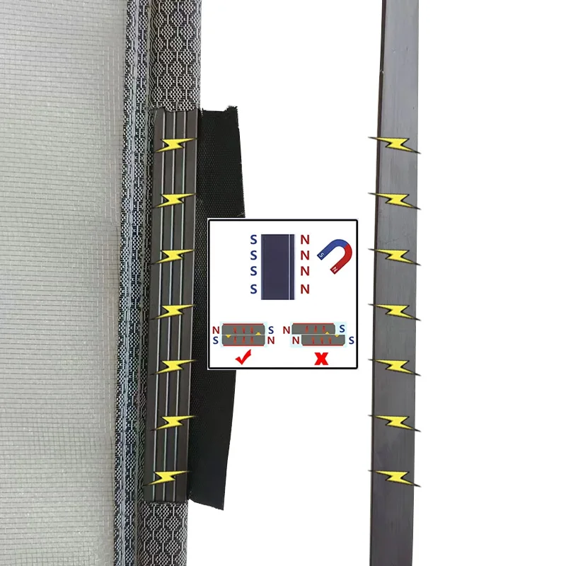 Customizable gray new mosquito screen