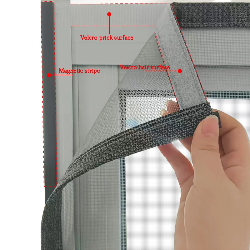 Customizable gray new mosquito screen