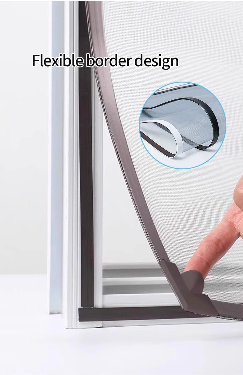DIY Custom size 2025 Magnetic screen window DIY Custom size 2025 Magnetic screen window