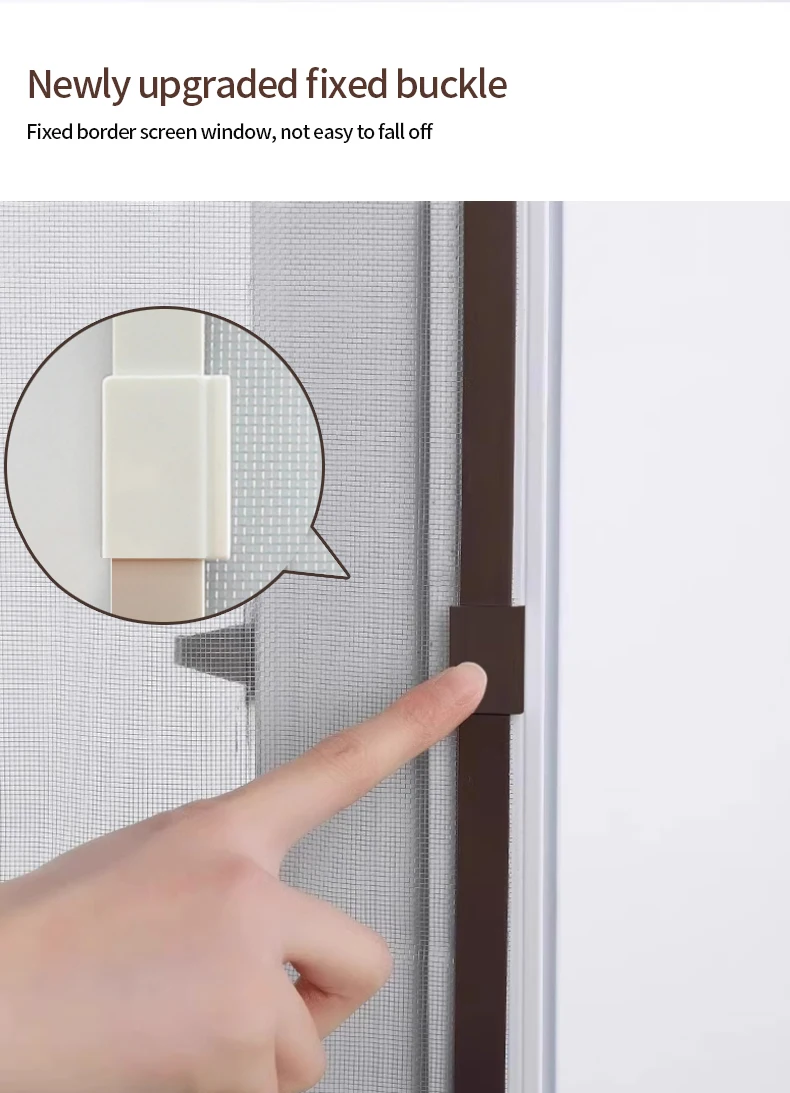 DIY Custom size 2025 Magnetic screen window DIY Custom size 2025 Magnetic screen window