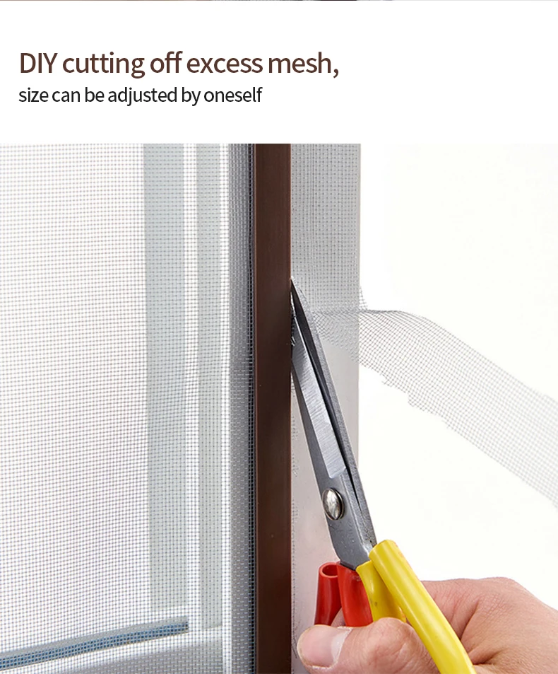 DIY Custom size 2025 Magnetic screen window DIY Custom size 2025 Magnetic screen window