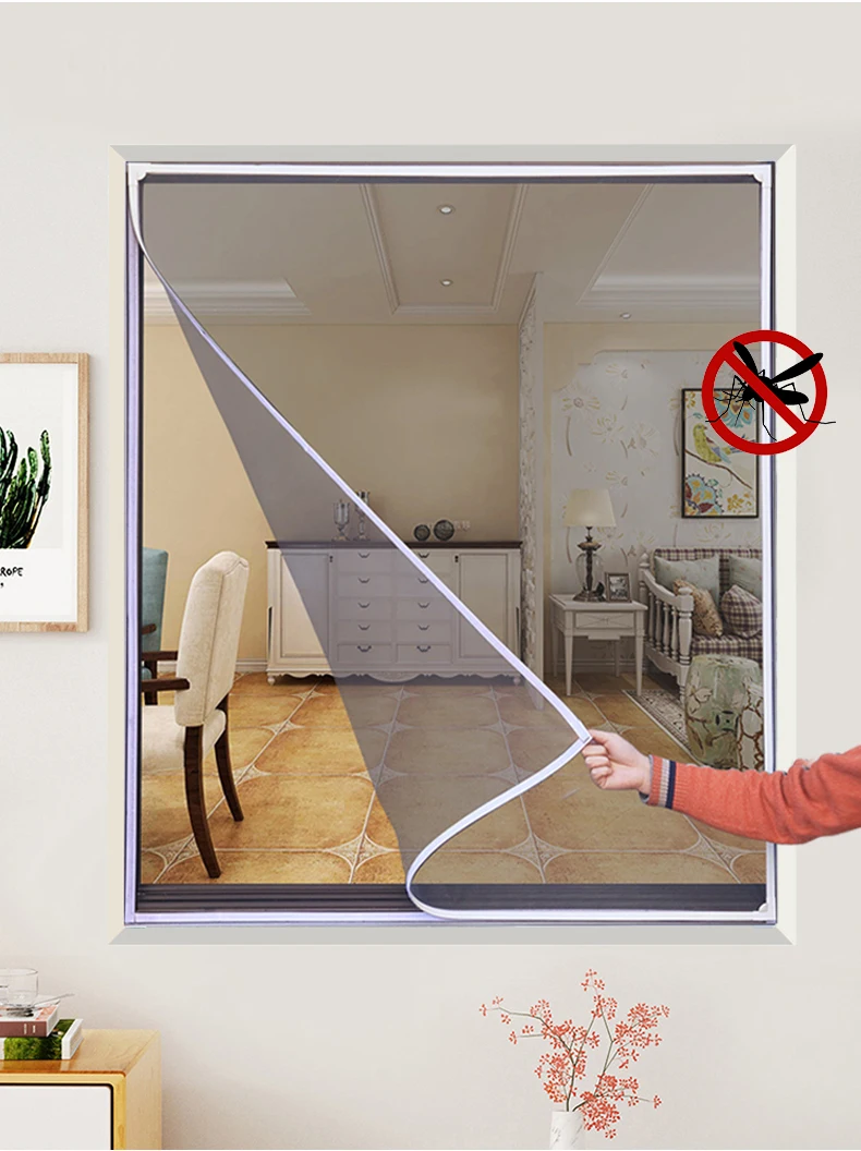 DIY Custom size 2025 Magnetic screen window DIY Custom size 2025 Magnetic screen window
