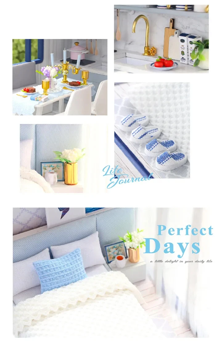 DIY Doll House Miniature Dollhouse With Furnitures DIY Doll House Miniature Dollhouse With Furnitures