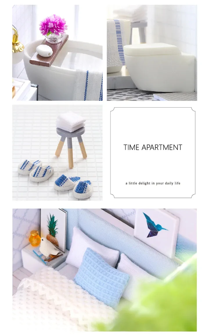 DIY Doll House Miniature Dollhouse With Furnitures DIY Doll House Miniature Dollhouse With Furnitures