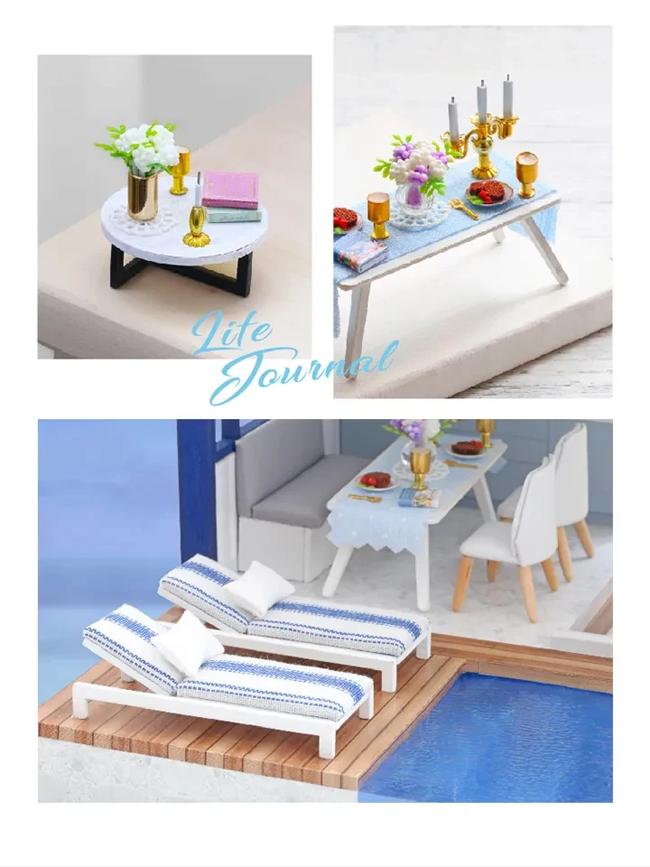 DIY Doll House Miniature Dollhouse With Furnitures DIY Doll House Miniature Dollhouse With Furnitures