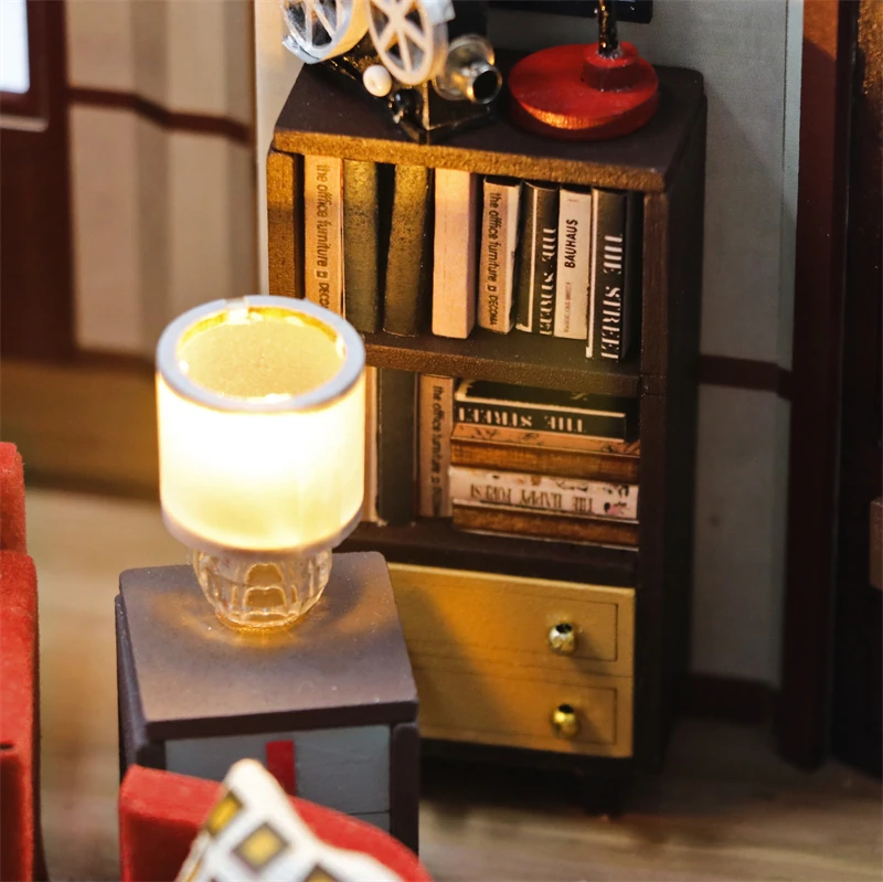 DIY Wooden Monica's Apartment Casa Miniature Building Kits DIY Wooden Monica's Apartment Casa Miniature Building Kits