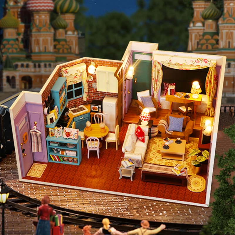 DIY Wooden Monica’s Apartment Casa Miniature Building Kits FIGURINES & MINIATURES Color : D with dust cover|D only dollhouse|C with dust cover|C only dollhouse|E with dust cover|E only dollhouse|B with dust cover|B only dollhouse DIY Wooden Monica's Apartment Casa Miniature Building Kits FIGURINES & MINIATURES Color : D with dust cover|D only dollhouse|C with dust cover|C only dollhouse|E with dust cover|E only dollhouse|B with dust cover|B only dollhouse