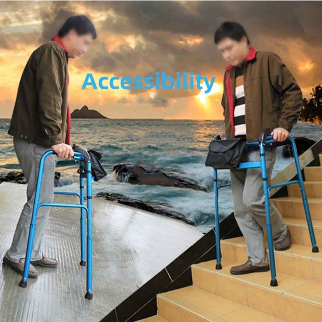 Elderly Disabled Walker For Up and Down Stairs HOME CARE Elderly Disabled Walker For Up and Down Stairs HOME CARE