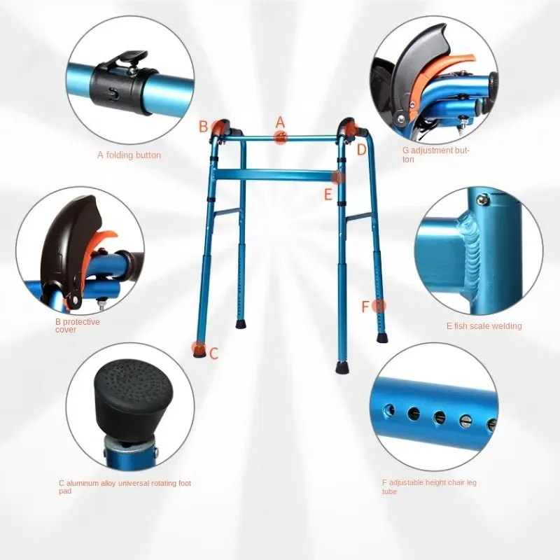 Elderly Disabled Walker For Up and Down Stairs