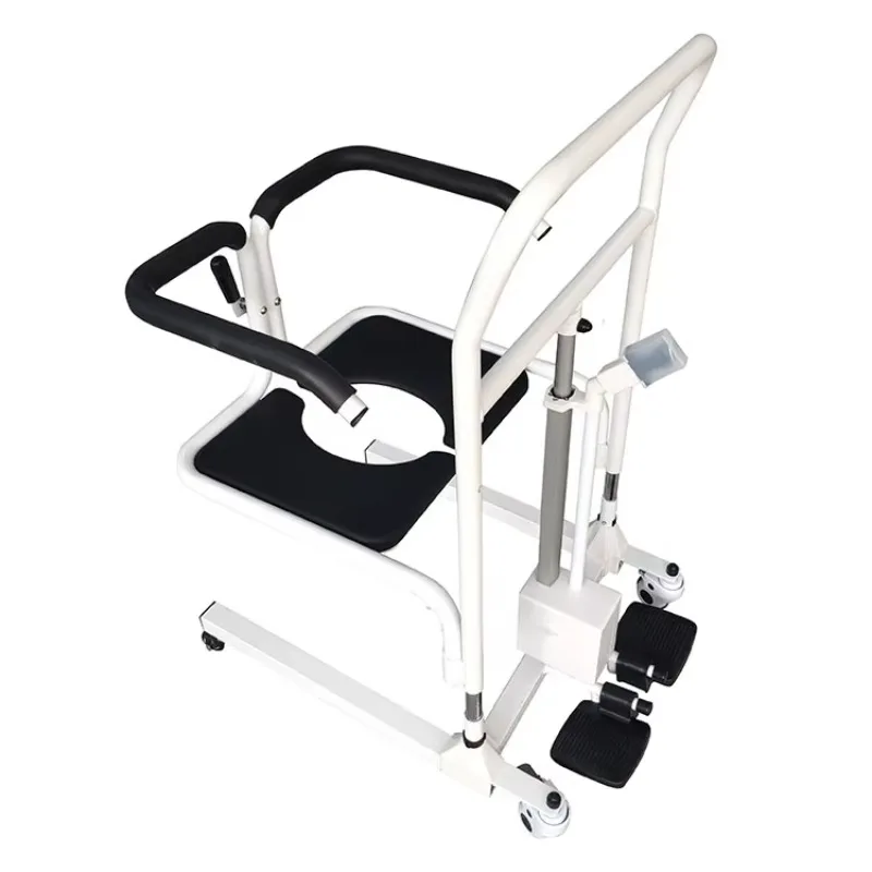 Electric Wheelchair With Commode Nursing Patient Transfer Lift Chair For Toilets HOME CARE Color : Metal-White Electric Wheelchair With Commode Nursing Patient Transfer Lift Chair For Toilets HOME CARE Color : Metal-White