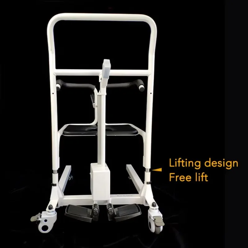 Electric Wheelchair With Commode Nursing Patient Transfer Lift Chair For Toilets HOME CARE Color : Metal-White Electric Wheelchair With Commode Nursing Patient Transfer Lift Chair For Toilets HOME CARE Color : Metal-White