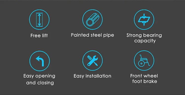 Electric Wheelchair With Commode Nursing Patient Transfer Lift Chair For Toilets