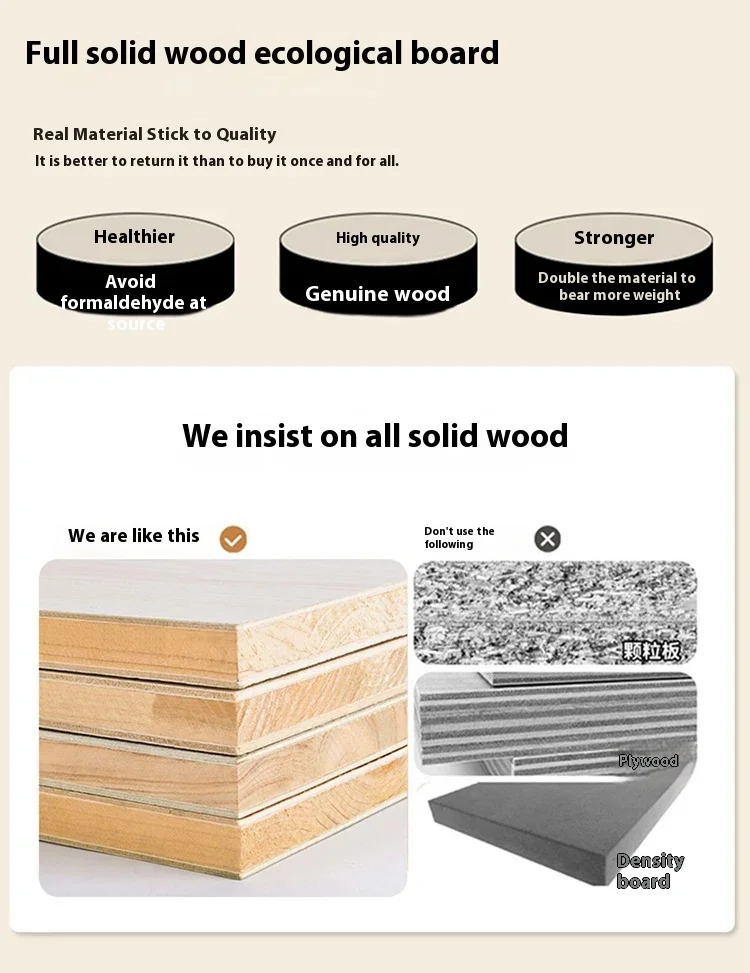 European Wooden Dressing Table Girls Storage Organizer Luxury Dressing Table