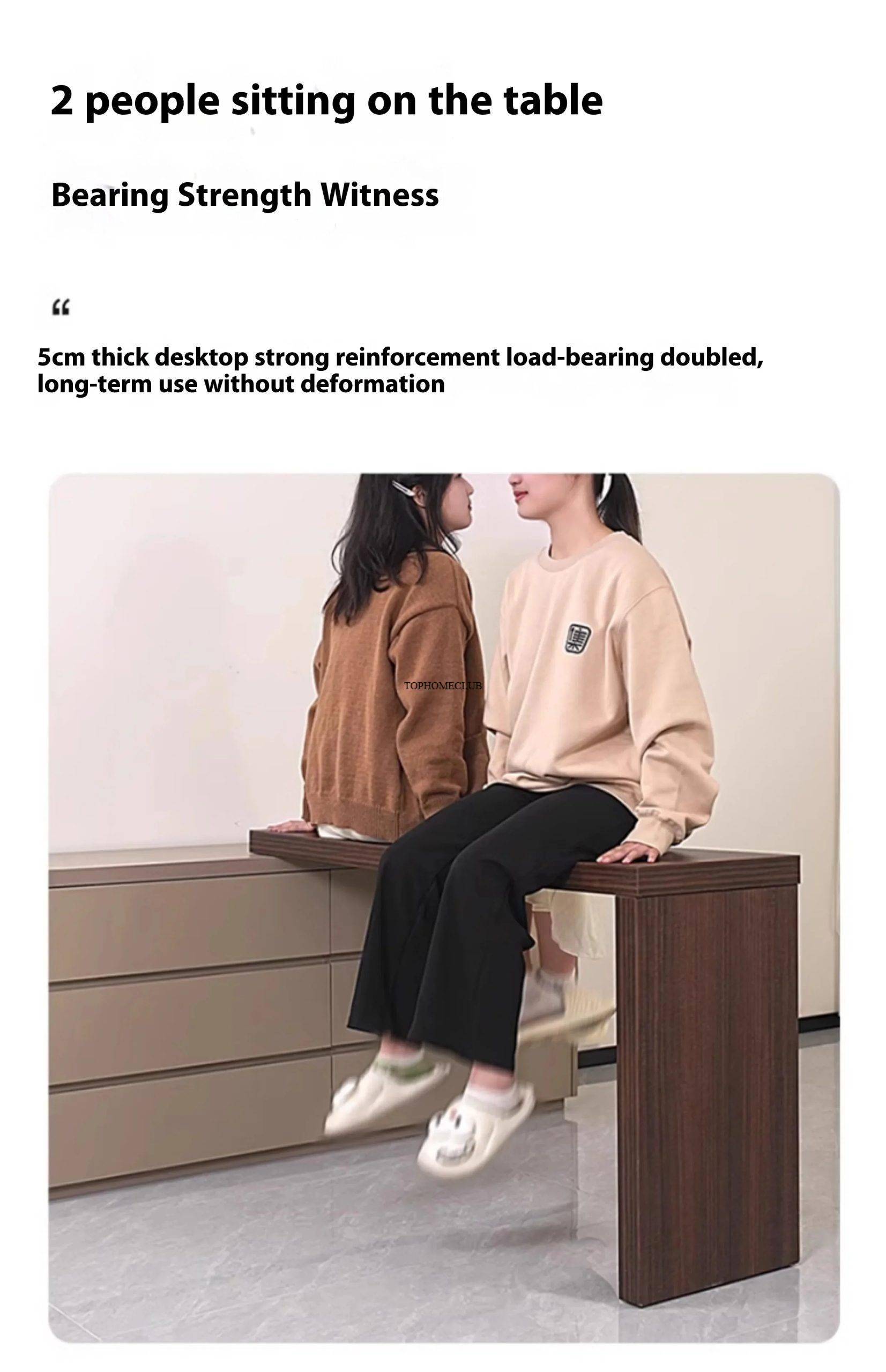 European Wooden Dressing Table Girls Storage Organizer Luxury Dressing Table