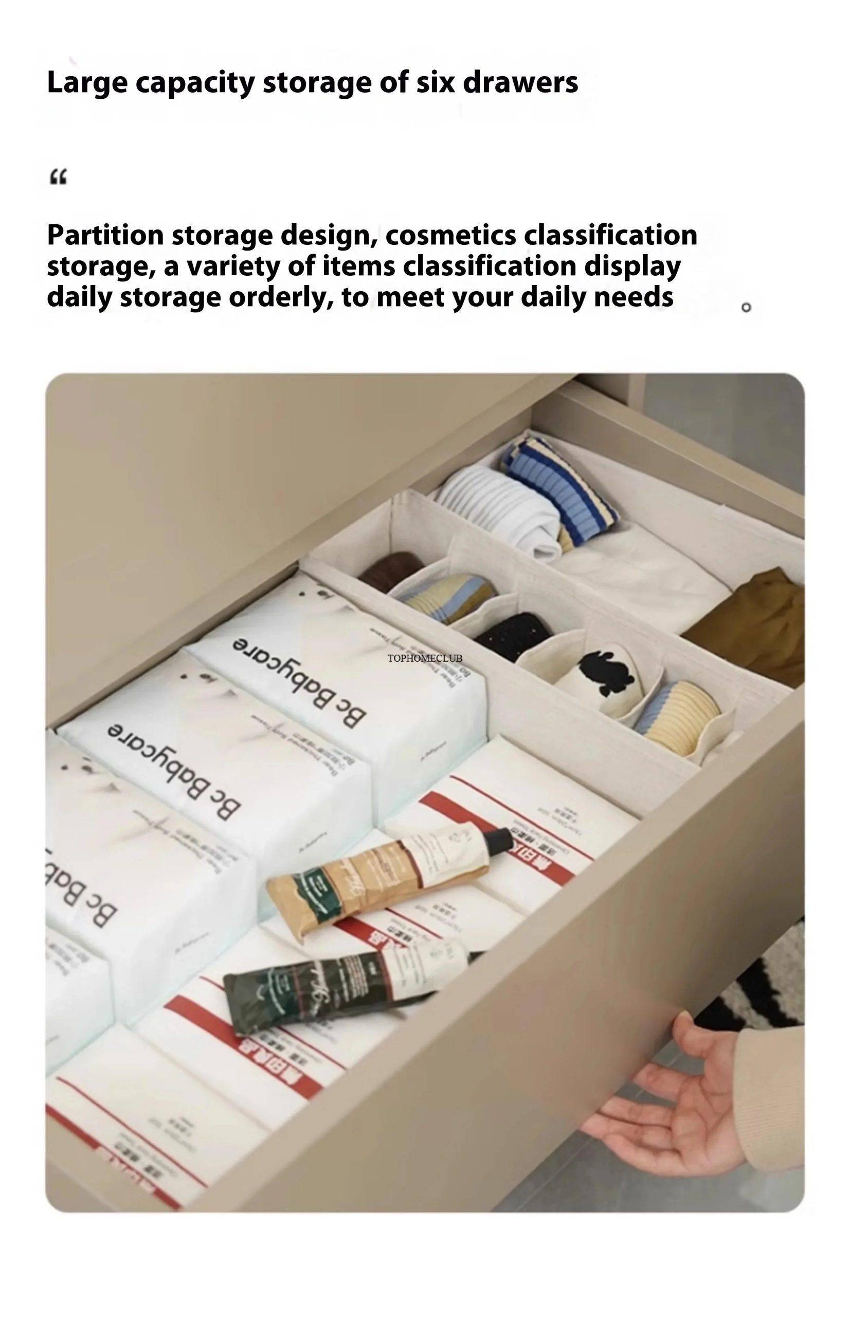 European Wooden Dressing Table Girls Storage Organizer Luxury Dressing Table