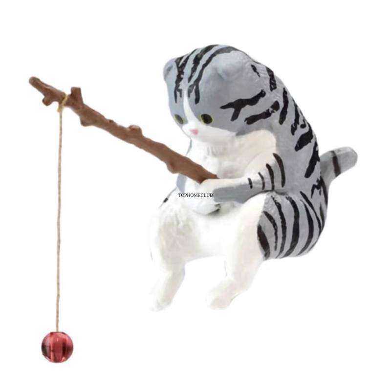 Fishing Cat Ornaments Aquarium Decoration Fishing Cat Ornaments Aquarium Decoration