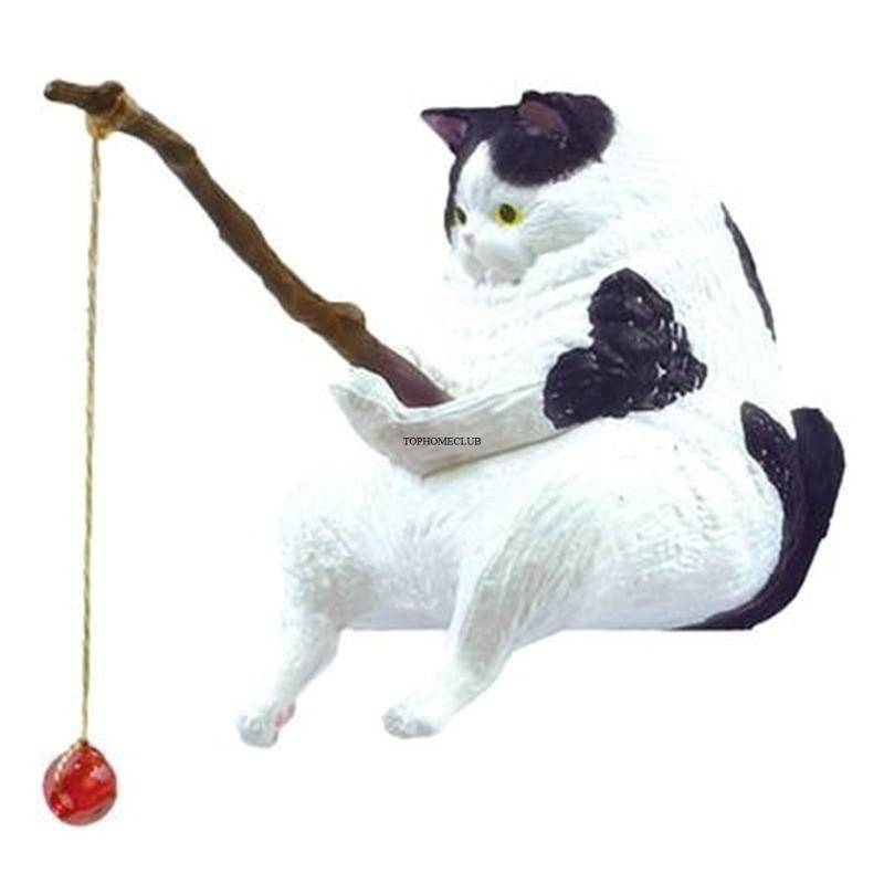 Fishing Cat Ornaments Aquarium Decoration Fishing Cat Ornaments Aquarium Decoration
