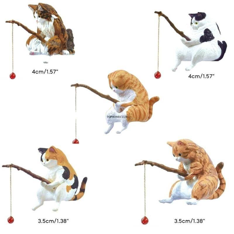 Fishing Cat Ornaments Aquarium Decoration Fishing Cat Ornaments Aquarium Decoration