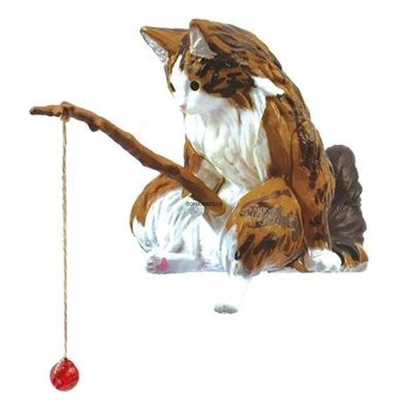 Fishing Cat Ornaments Aquarium Decoration Fishing Cat Ornaments Aquarium Decoration