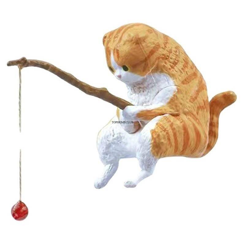 Fishing Cat Ornaments Aquarium Decoration Fishing Cat Ornaments Aquarium Decoration